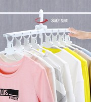 360 degree 8 In 1Multifunction Multi Layer Folding Clothes Hanger